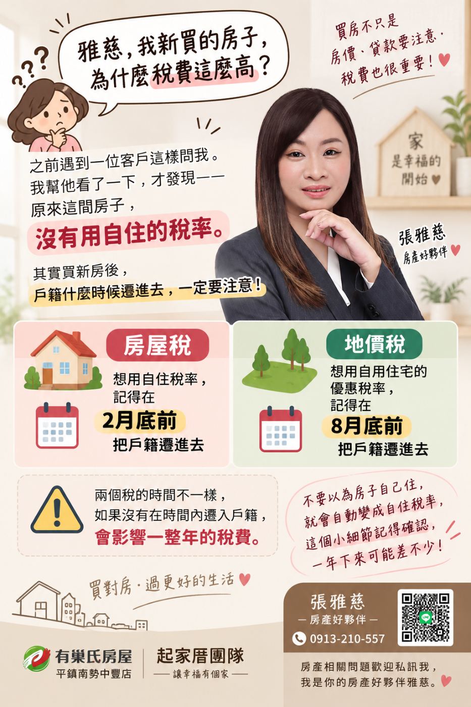 新買的房子，為什麼稅費這麼高？